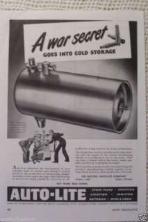 LOT 1945 WW2 OLD ADS MACHINE GUN TOOL SHELL BOMB TRUCK  