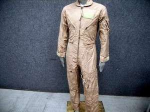 NEW NOMEX Military Flight Suit CWU 27P Flyers Coveralls 38 Long  