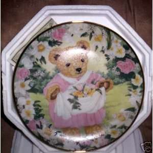  Franklin Mint Teddys Spring Bouquet Plate Everything 