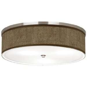  Interweave Pattern Shade 20 1/4 Wide Ceiling Light