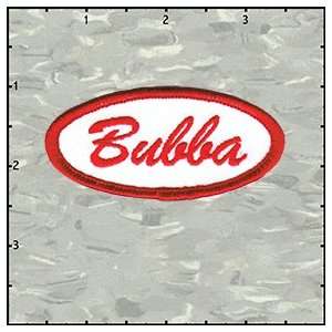 Bubba name tag iron on patch applique 