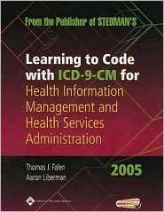 Learning to Code with ICD 9 CM, (0781741459), Thomas Falen, Textbooks 