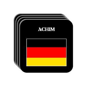  Germany   ACHIM Set of 4 Mini Mousepad Coasters 