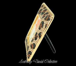 Crystal Photo Picture Frame covered in Swarovski Crystals   Leopard 
