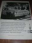 1965 CHAMPION PLUG DODGE BILLY SPROWIS WINNER MEXICO PRINT AD in 