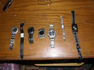 Wrist Watch Collection Lot   Benrus and More Parts  