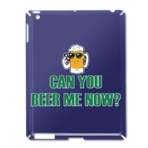  iPad 2 Case Royal Blue of Can You Beer Me Now Beer Mug 