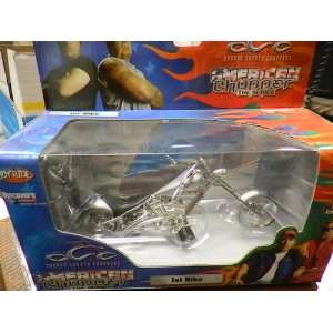 American Chopper The Series 118 Scale Motorcycle Jet Bike Silver by 