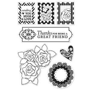  Stamp Co Branded With Hero Arts (Basic Grey) Arts, Crafts & Sewing