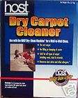 host dry carpet cleaner 6lb box 