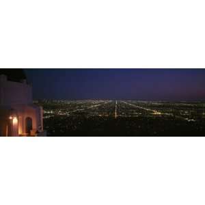  Griffith Park Observatory at Night, Griffith Park, Los 