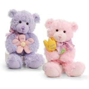  I Love You Message Teddy Bear  Assorted Colors Toys 