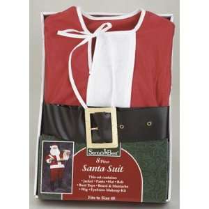 Santa Suit   8 Piece (0514000)