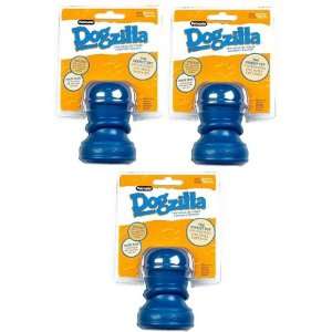  Petmate Dogzilla Rubber Freeshape XL 3 pk