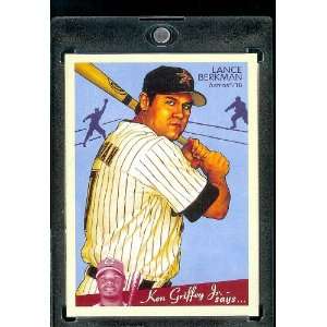  2008 Upper Deck Goudey # 80 Lance Berkman   Astros   MLB 