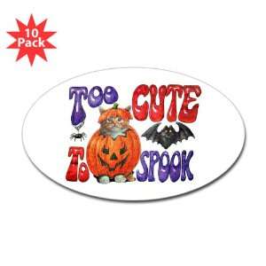   10 Pack) Halloween Too Cute To Spook Jack o Lantern 