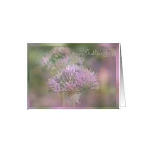  Wild Onion Blooms/Mothers Day Card Health & Personal 
