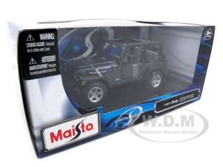   WRANGLER RUBICON BLUE 127 DIECAST MODEL CAR BY MAISTO 31245  