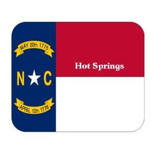  US State Flag   Hot Springs, North Carolina (NC) Mouse Pad 