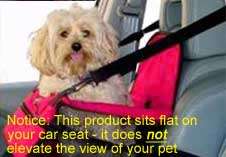 Dog Car Seat   Cover Carrying Kennel to Secure Dogs Pet  