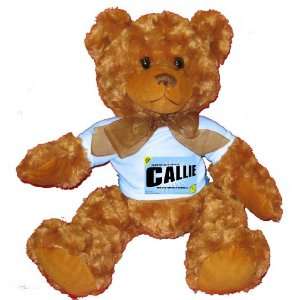  FROM THE LOINS OF MY MOTHER COMES CALLIE Plush Teddy Bear 