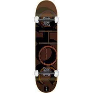 Chocolate Calloway Harvest Complete Skateboard   8.0 w/Thunders 