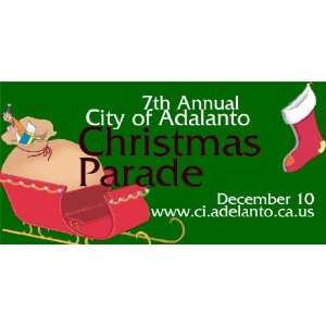   Banner   Annual City of Adelanto Christmas Parade 