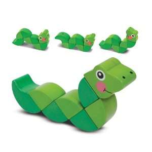  Wiggling Worm Grasping Toy