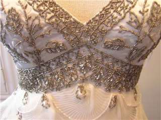 NWT SUE WONG $748 Destination Wedding Dress Bridal gown formal social 