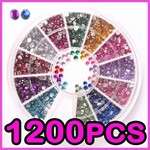 15 x 3D DESIGN TIP NAIL ART MANICURE STICKERS DECAL DECORATIONS p1 