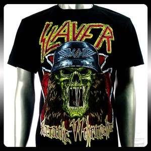 Slayer Heavy Metal Rock Punk Band Men T shirt Sz XL  