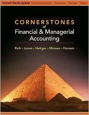 Cornerstones of Financial and Managerial Accounting, Current Trends 