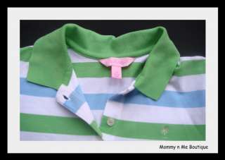 Lilly Pulitzer Womens Golf Polo Shirt Logo Stripes XS  