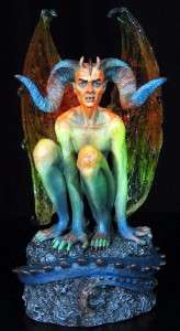 Mr Hither   Gothic Demon Figurine by Sheila Wolk 8.5 Tall 7895  