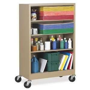   Metal Mobile Bookcase   Putty, Bookcase, 48 Arts, Crafts & Sewing