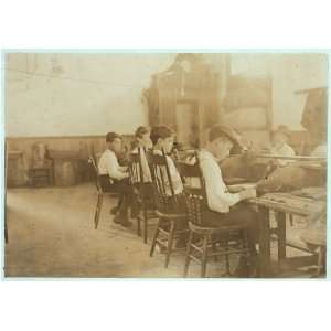  Photo Some of the boys in a School Factory De Pedro Casellas 