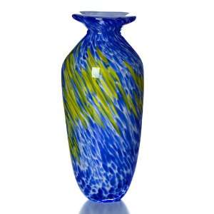  Castellani Glass Ware Murano Art Retro Crystal Vase New 
