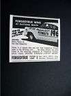 Forgedtrue Pistons Wally Parks at Daytona 1957 print Ad