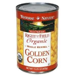   Golden Corn, Whole Kernel, 15.25 oz Cans, 12 ct (Quantity of 1