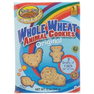 Shibolim Whole Wheat Animal Cookies, 12 Ounce  Grocery 