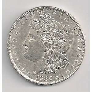  1886 Morgan Dollar 