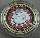 US Marine Corps Vietnam Veteran Devil Dogs Challenge Co