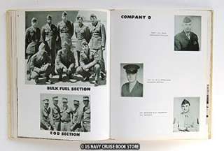 USMC 1st BATTALION (R) 6th MARINES CRUISE BOOK 1960  