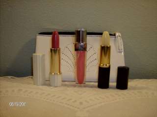 Estee Lauder 4 Piece Lipstick & Conditioner Kit PINKS Full Sizes 