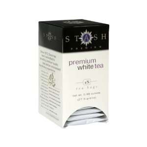  Stash Tea Premium White , 18 Bag (Pack of 6) Health 
