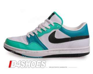 Nike Wmns Court Force Low Basic White Clear Jade Shoes  