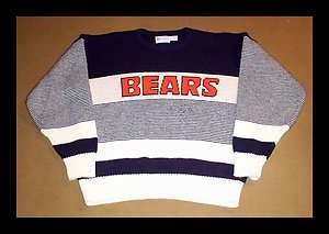   Bears SWEATER Cliff Engle DITKA X Large NFL Football W@W  