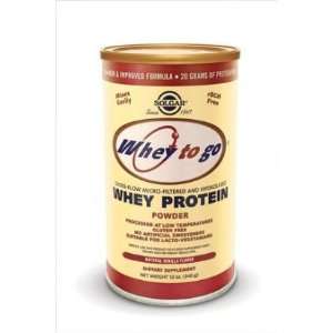  Whey To Go® Protein Powder Natural Vanilla Flavor 32 oz 