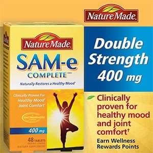 Nature Made SAM e Complete Mood & Joint 400mg 48 Count  