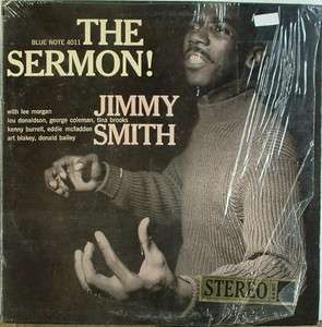 Jimmy Smith The Sermon Blue Note 4011 NEW YORK USA STEREO  